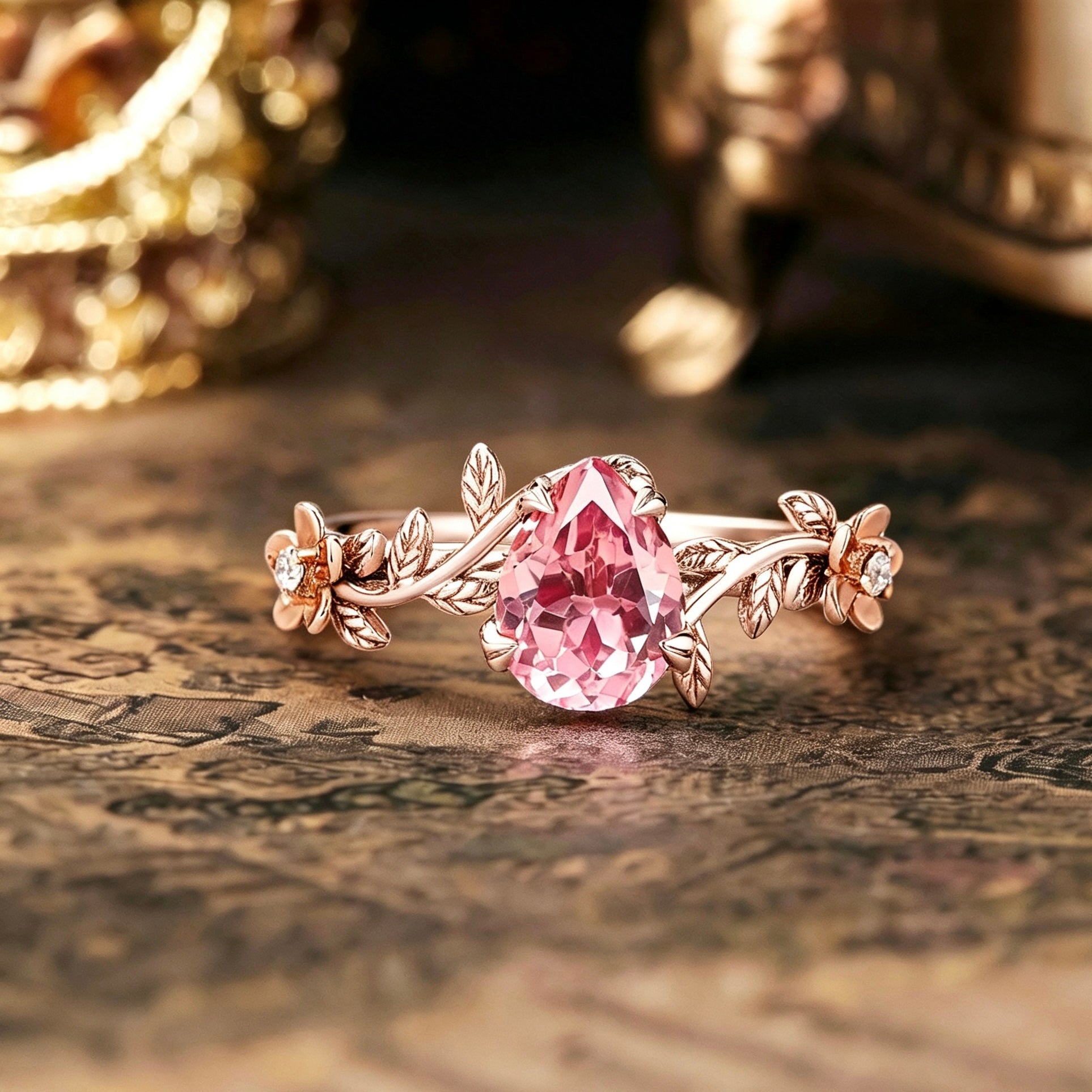 Nartyajewelry | Branch & Flower Lab Papalacha Engagement Ring