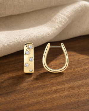 Adjustable opal halo gold solitaire ring in silver on warm botanical stone