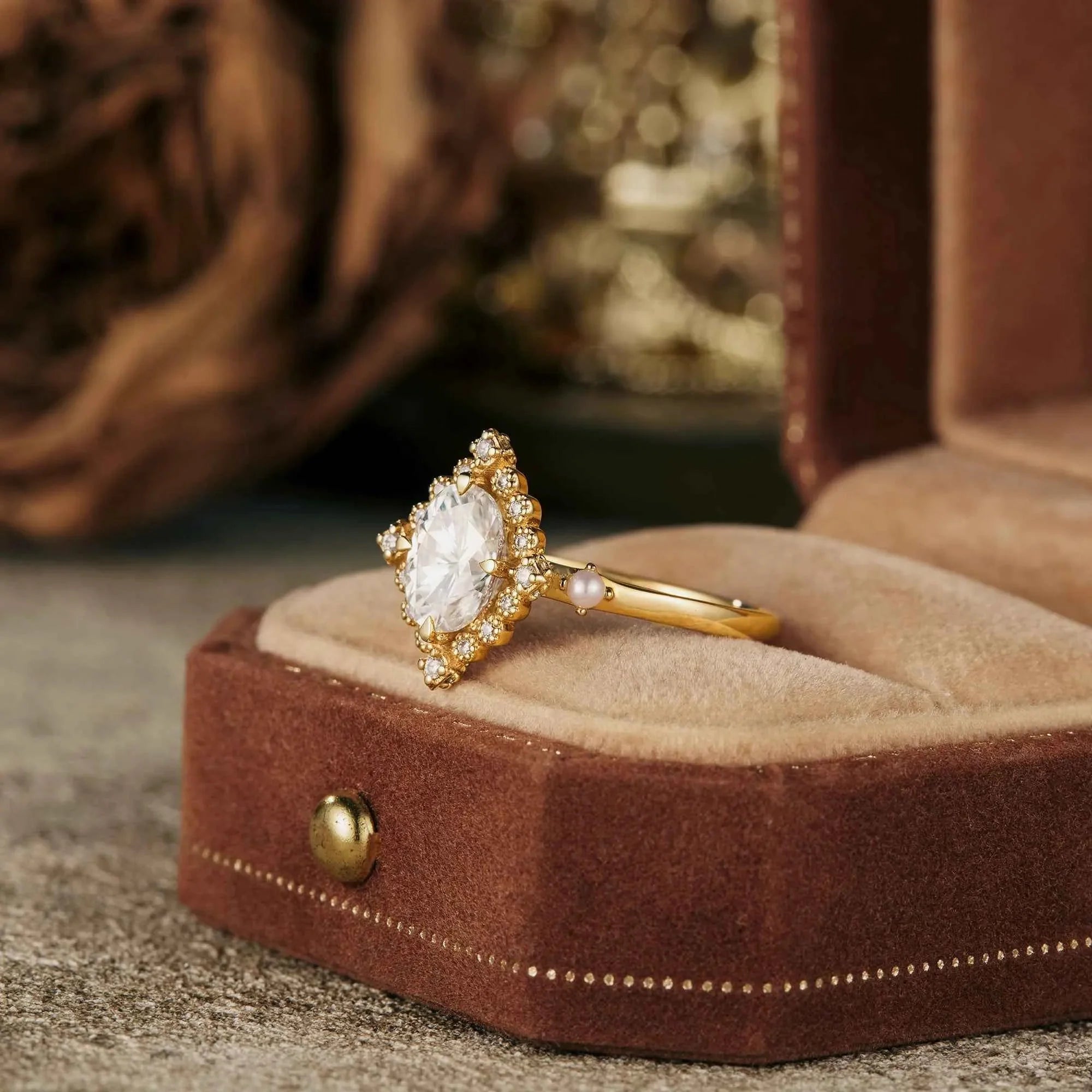 Exclusive Moissanite Rings for Elegant Ladies - Nartya