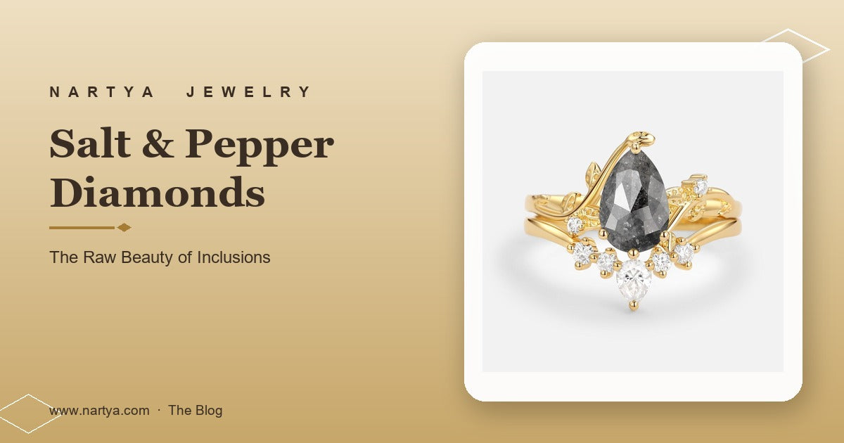 Salt and Pepper Diamond Rings: The One-of-a-Kind Choice